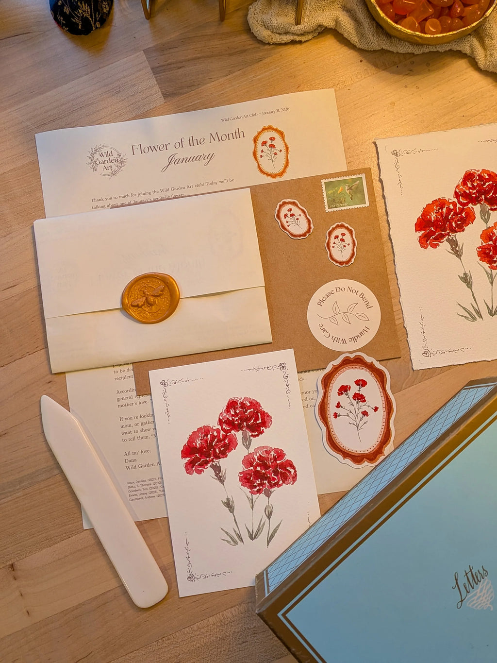 The Wild Garden Art Club - Snail Mail Subscription