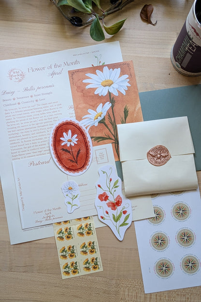 The Wild Garden Art Club - Snail Mail Subscription